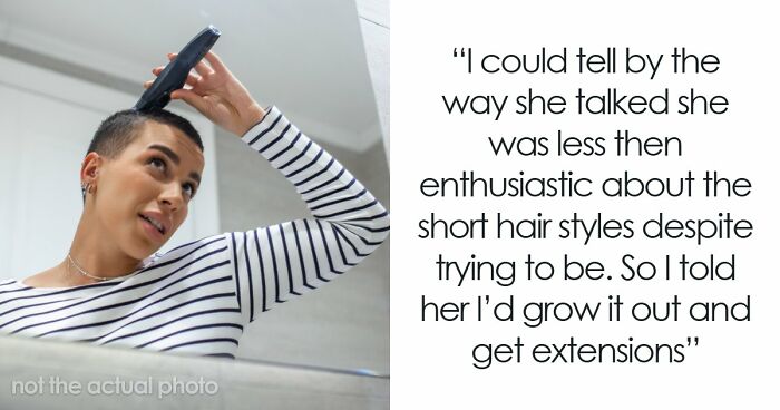 Woman Buzzes Her Hair After Friend’s Wedding, Now Everyone Thinks She Was Forced To Grow It Out