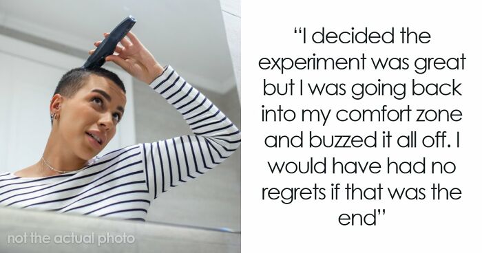 Woman Buzzes Her Hair After Friend’s Wedding, Now Everyone Thinks She Was Forced To Grow It Out