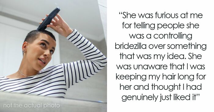 Woman Buzzes Her Hair After Friend’s Wedding, Now Everyone Thinks She Was Forced To Grow It Out
