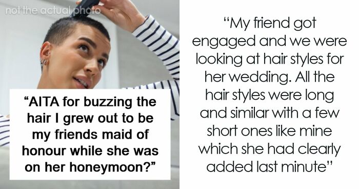 Woman Buzzes Her Hair After Friend’s Wedding, Now Everyone Thinks She Was Forced To Grow It Out