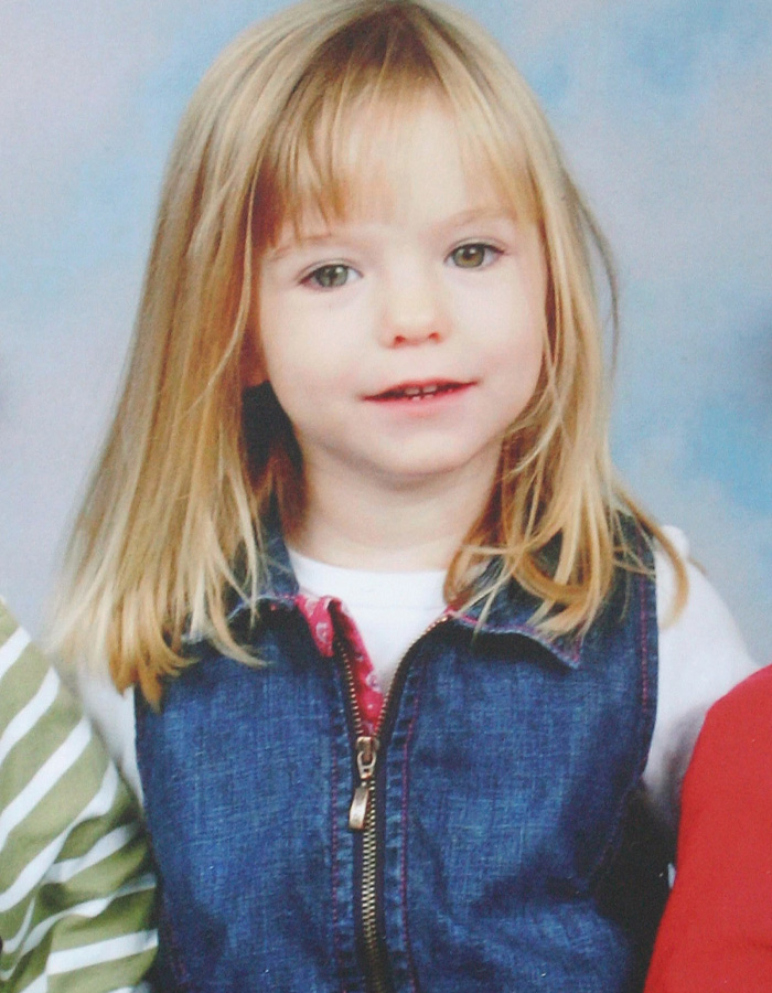 Young girl with blonde hair and denim vest, representing the major update in search for Madeleine McCann approaching anniversary.