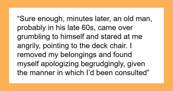 Rude German Couple Scold Guy For Using Their Seats, He Teaches Them A Lesson Using Sand