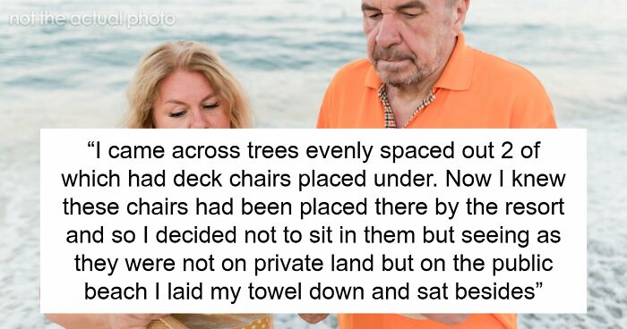 Rude German Couple Scold Guy For Using Their Seats, He Teaches Them A Lesson Using Sand