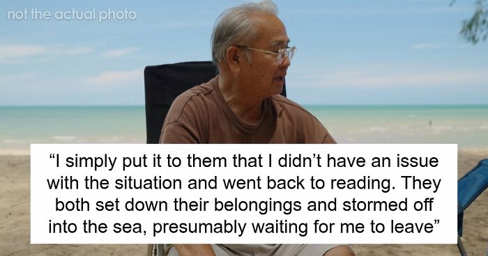 Rude German Couple Scold Guy For Using Their Seats, He Teaches Them A Lesson Using Sand