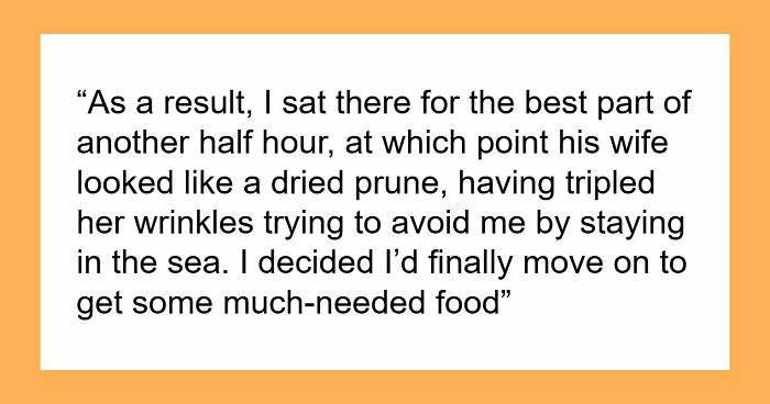 Elderly Beach Couple Tries To Intimidate Man, Gets Served Karma With Wind-Blown Sand