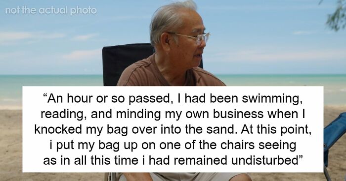 Rude German Couple Scold Guy For Using Their Seats, He Teaches Them A Lesson Using Sand