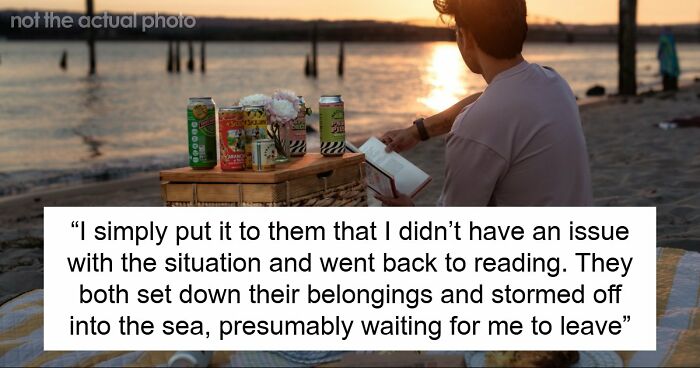 Rude German Couple Scold Guy For Using Their Seats, He Teaches Them A Lesson Using Sand