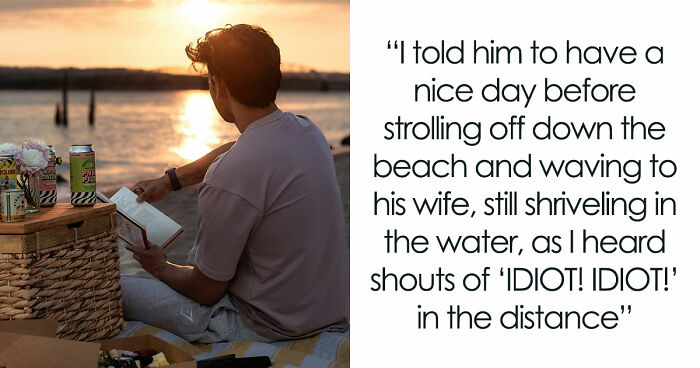 Rude German Couple Scold Guy For Using Their Seats, He Teaches Them A Lesson Using Sand