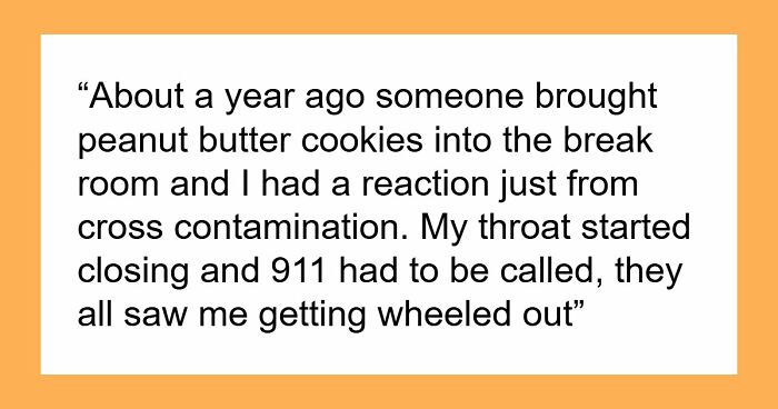 Man Is Forced To Choose Between His Life And Choking Coworker Who Always Called His Allergy Fake