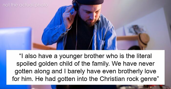 Parents Don’t Lift A Finger As Golden Son Steals Autistic Bro’s Beats, Accuse Angry Sis Of Jealousy
