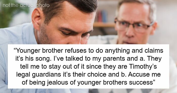 Parents Don’t Lift A Finger As Golden Son Steals Autistic Bro’s Beats, Accuse Angry Sis Of Jealousy