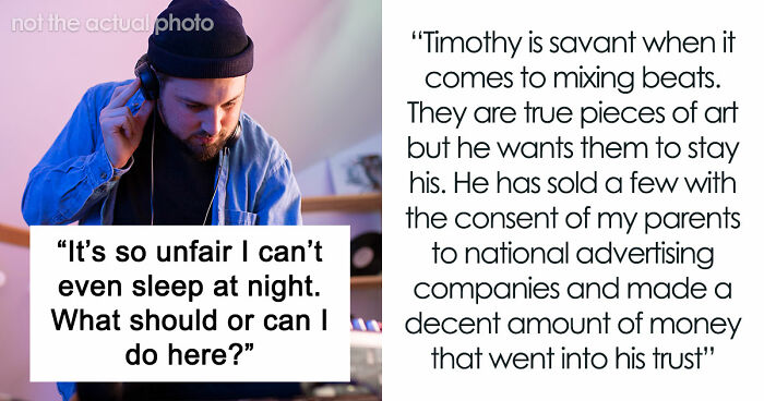 Parents Don’t Lift A Finger As Golden Son Steals Autistic Bro’s Beats, Accuse Angry Sis Of Jealousy