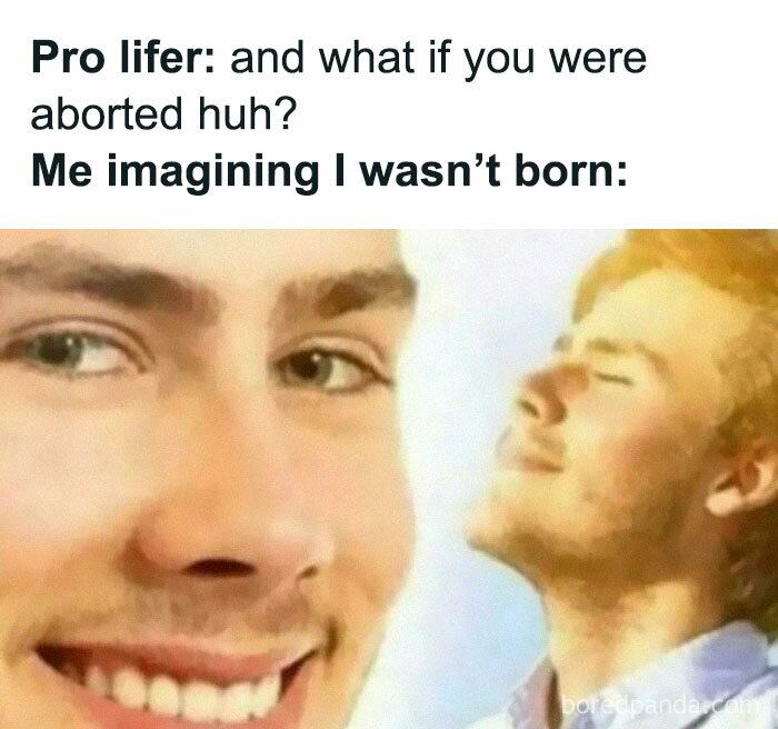 Close-up of a smiling man with a dreamy expression, depicting 77 funny and relatable memes to scroll through.