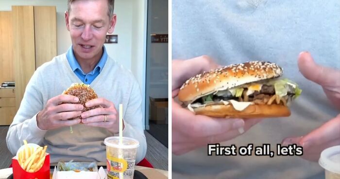 20 Most Hilarious Reactions After Video Of McDonald’s CEO Tasting Burger Went Viral In Worst Way
