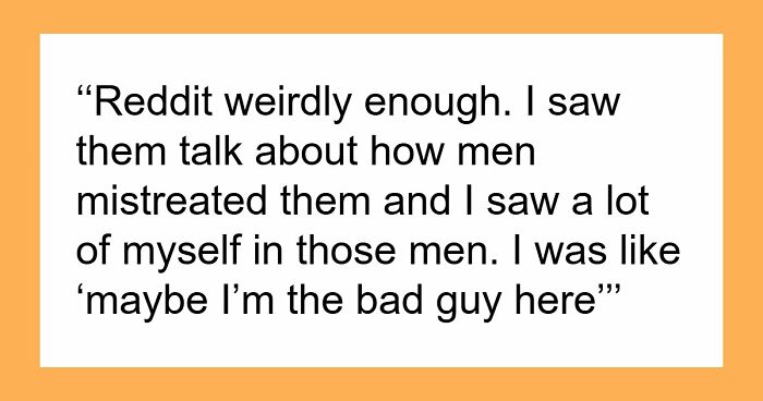 Men Share What Was The Moment That Made Them Drop The Red Pill Mindset