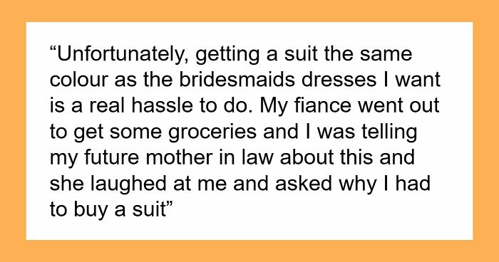 Homophobic MIL Plans To Boycott The Wedding If DIL’s Gay MOH Comes, DIL Refuses To Budge