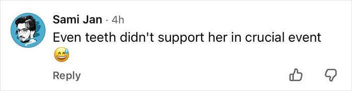 "One Way To Bite The Competition": Beauty Pageant Contestant's Teeth Fall Out On Stage In Viral Video "One Way To Bite The Competition": Beauty Pageant Contestant's Teeth Fall Out On Stage In Viral Video