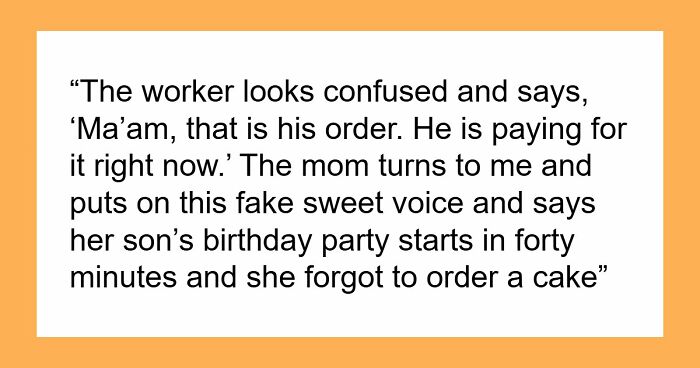 Entitled Mom Throws A Tantrum At Bakery, Tries To Steal Cancer Patient’s Cake For Her Child’s B-Day