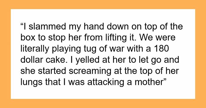 Entitled Mom Throws A Tantrum At Bakery, Tries To Steal Cancer Patient’s Cake For Her Child’s B-Day