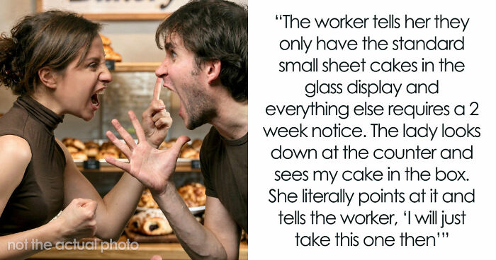 Entitled Mom Throws A Tantrum At Bakery, Tries To Steal Cancer Patient’s Cake For Her Child’s B-Day