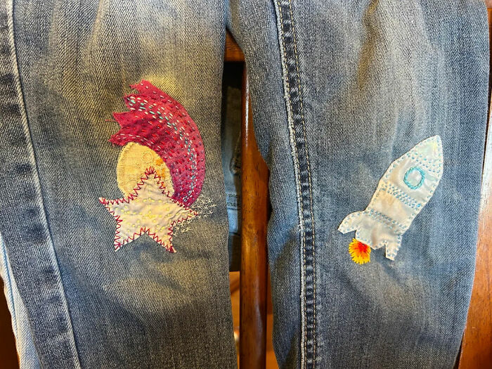 I Like To Slide On My Knees On The Gym Floor On PE Days So I Can Get Some New Patches