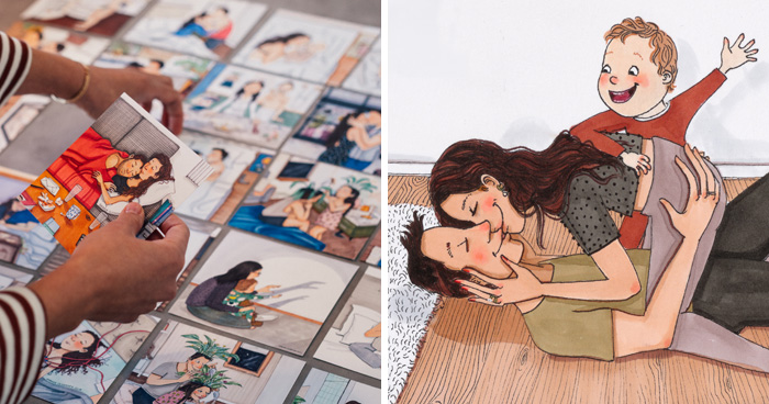 Artist Shows Honest Moments Of Life As A Mother In 47 Illustrations