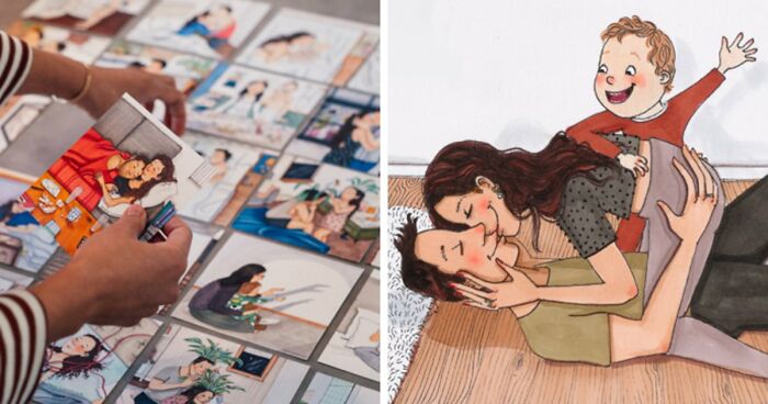 Artist Shows Honest Moments Of Life As A Mother In 47 Illustrations