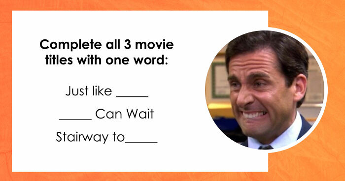 3 Movie Titles Missing One Word – Only Real Cinephiles Can Score 30/30 In This Trivia Challenge