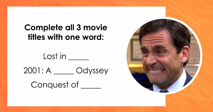 3 Movie Titles Missing One Word – Only Real Cinephiles Can Score 30/30 In This Trivia Challenge