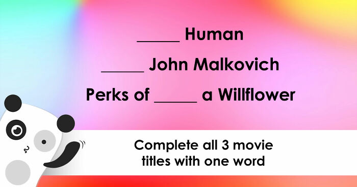 3 Movie Titles Missing One Word – Only Real Cinephiles Can Score 30/30 In This Trivia Challenge