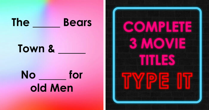 3 Movie Titles Missing One Word – Only Real Cinephiles Can Score 30/30 In This Trivia Challenge