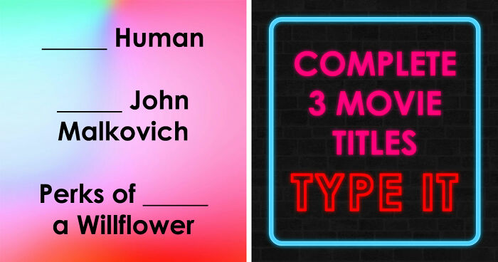 3 Movie Titles Missing One Word – Only Real Cinephiles Can Score 30/30 In This Trivia Challenge