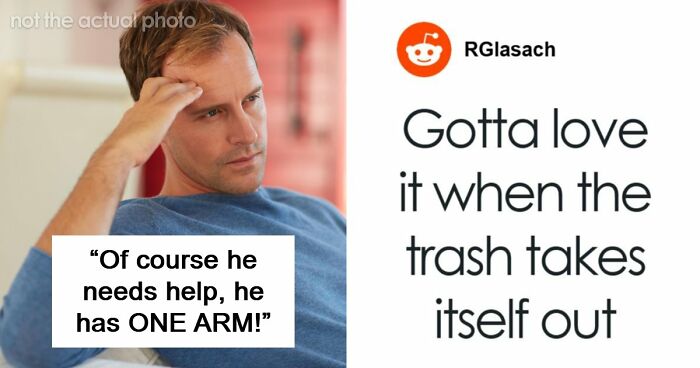 “My Mum Cuts Vegetables For Me”: Lazy BIL Can’t Handle The Fact That Guy With One Arm Can’t Use A Knife