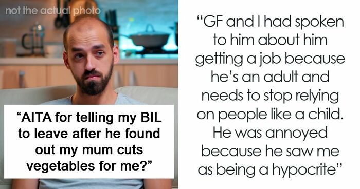 “My Mum Cuts Vegetables For Me”: Lazy BIL Can’t Handle The Fact That Guy With One Arm Can’t Use A Knife