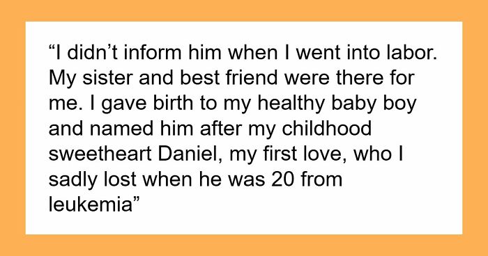 Cheating Ex-Husband In Tears After Heartbroken Woman Names Firstborn After Lost BF Instead Of Him