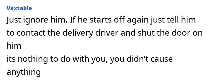 Male Karen Blames His Neighbor For An Accident Caused By Delivery Driver, She Bursts Into Tears