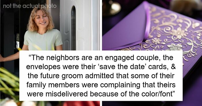 Bride Accuses Neighbor Of Sabotaging Wedding After Refusing To Fix Her Own Typo