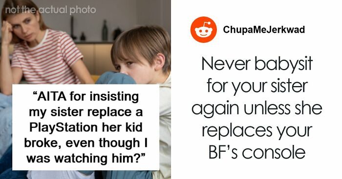 11YO Breaks Aunt’s PS4, The Mom Says “She’s Not Replacing It Because She Didn’t Do It”