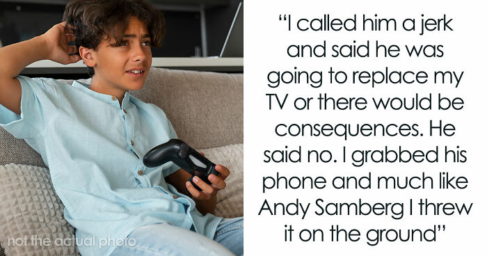 Nephew’s Gaming Rage Leaves TV Destroyed, Aunt’s Revenge Leaves Bro Phoneless And Furious
