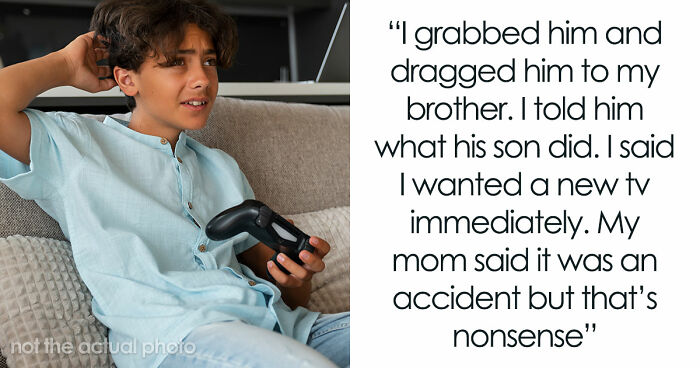 Nephew’s Gaming Rage Leaves TV Destroyed, Aunt’s Revenge Leaves Bro Phoneless And Furious