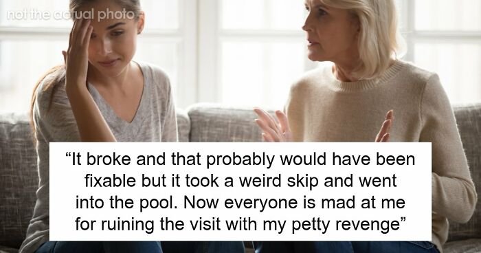 Family Defends Brat Who Destroyed TV, Aunt Explodes And Tosses Dad’s Phone In The Pool