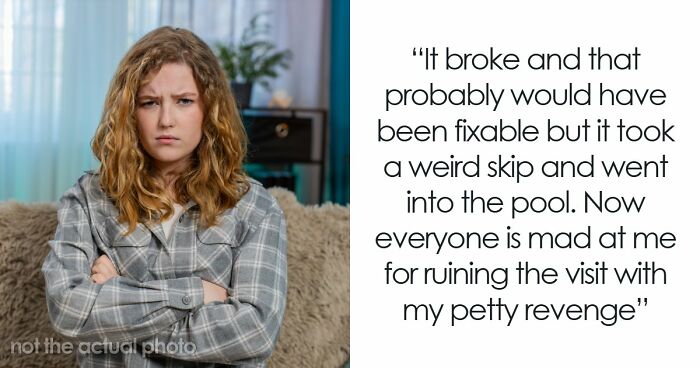 Family Defends Brat Who Destroyed TV, Aunt Explodes And Tosses Dad’s Phone In The Pool