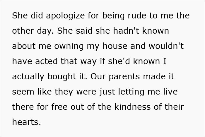 Text describing a sibling’s harsh reality check when expecting to spend honeymoon at their sibling’s house. Text describing a sibling’s harsh reality check when expecting to spend honeymoon at their sibling’s house.