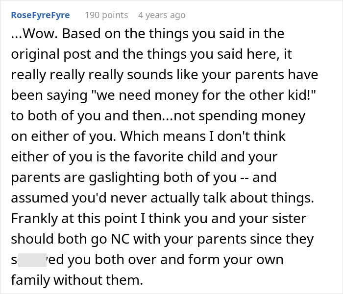 Comment on a post discussing family conflict and unexpected harsh realities about honeymoon plans at sibling’s house. Comment on a post discussing family conflict and unexpected harsh realities about honeymoon plans at sibling’s house.