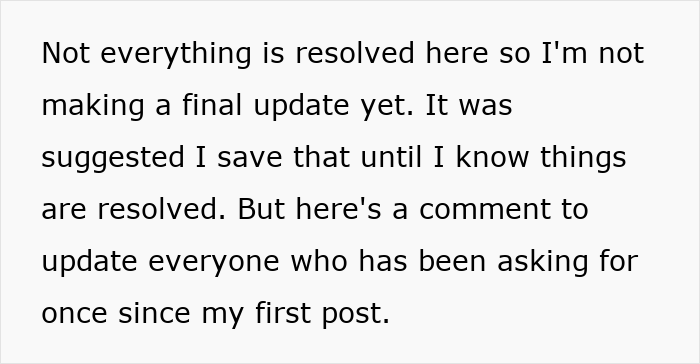 Text on a white background explaining the bride’s harsh reality check after expecting to spend honeymoon at sibling’s house. Text on a white background explaining the bride’s harsh reality check after expecting to spend honeymoon at sibling’s house.