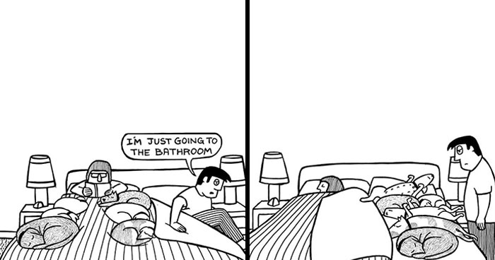 If You’re A Dog Owner, These 38 New “Off The Leash” Cartoons Might Totally Hit Home