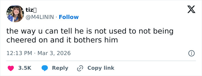 Tweet showing a fan commenting on Olympic hero Jack Hughes' awkward interaction with crowd and its impact on him. Tweet showing a fan commenting on Olympic hero Jack Hughes' awkward interaction with crowd and its impact on him.