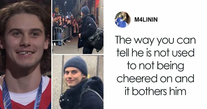 Olympic Hero Jack Hughes’ Awkward Interaction With Crowd Goes Viral