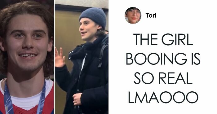 Olympic Hero Jack Hughes’ Awkward Interaction With Crowd Goes Viral