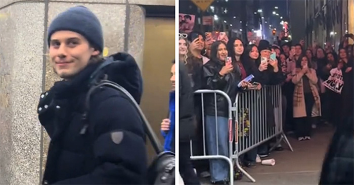 Olympic Hero Jack Hughes’ Awkward Interaction With Crowd Goes Viral